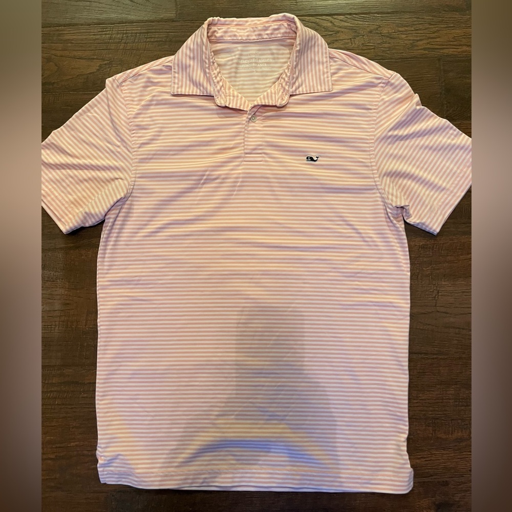 Vineyard Vines Performance Polo Shirt Striped